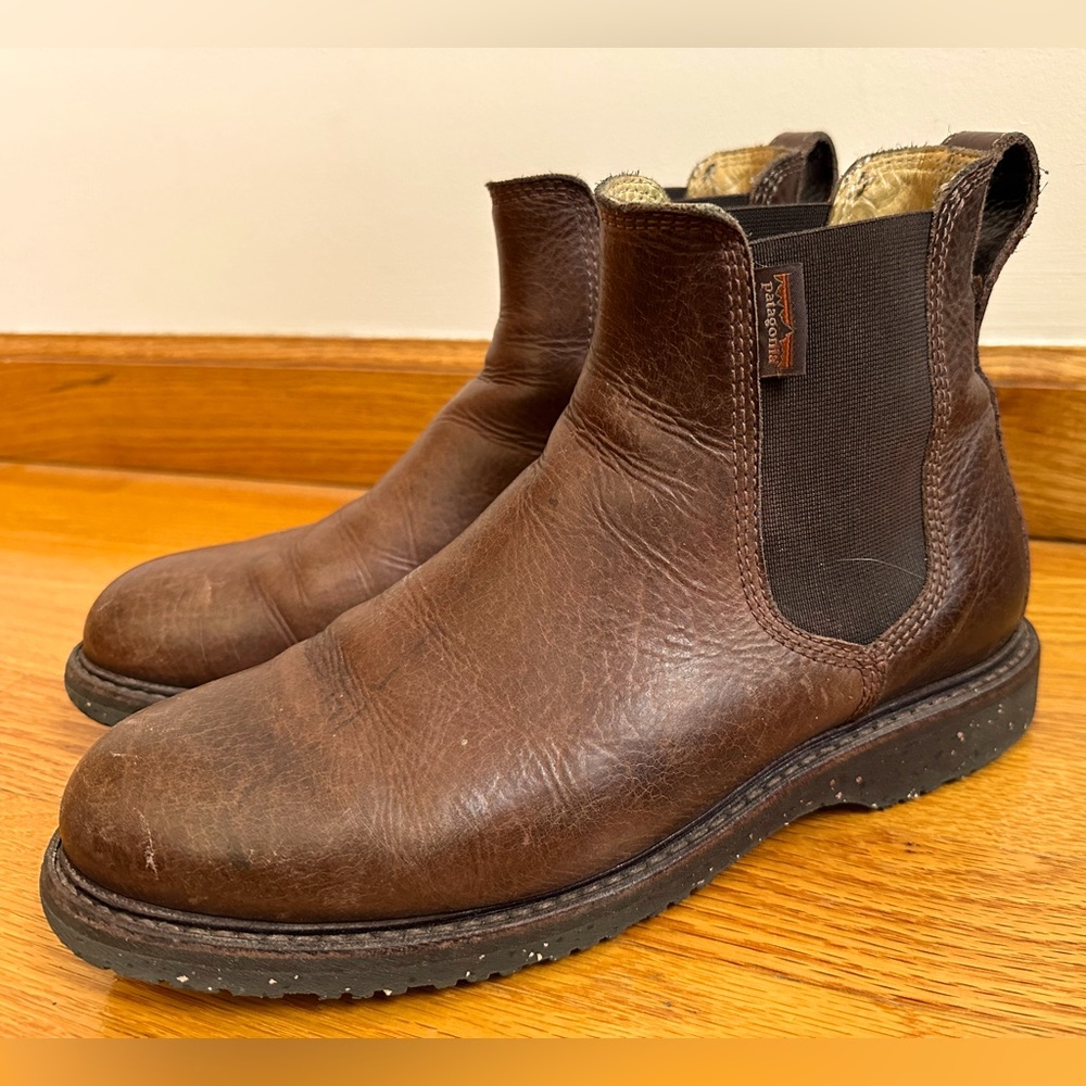 Patagonia Wild Idea boots, size 9, buffalo leather